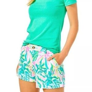 GUC Lilly Pulitzer Callahan Knit Short. One in a Melon. Size 2.